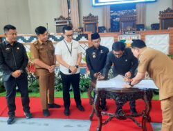 DPRD Lampung Timur Menggelar Rapat Keputusan Terkait Lima Rancangan Peraturan Daerah