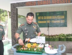 HUT Kodim 0623/Cilegon ke 36 Tahun Untuk Bisa Berbuat Lebih Baik Lagi Untuk Masyarakat