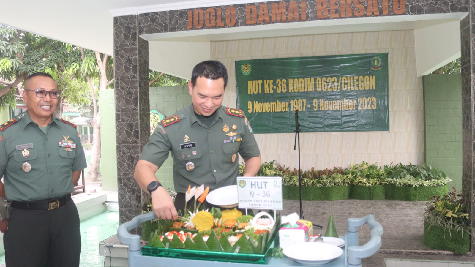 HUT Kodim 0623/Cilegon ke 36 Tahun Untuk Bisa Berbuat Lebih Baik Lagi Untuk Masyarakat