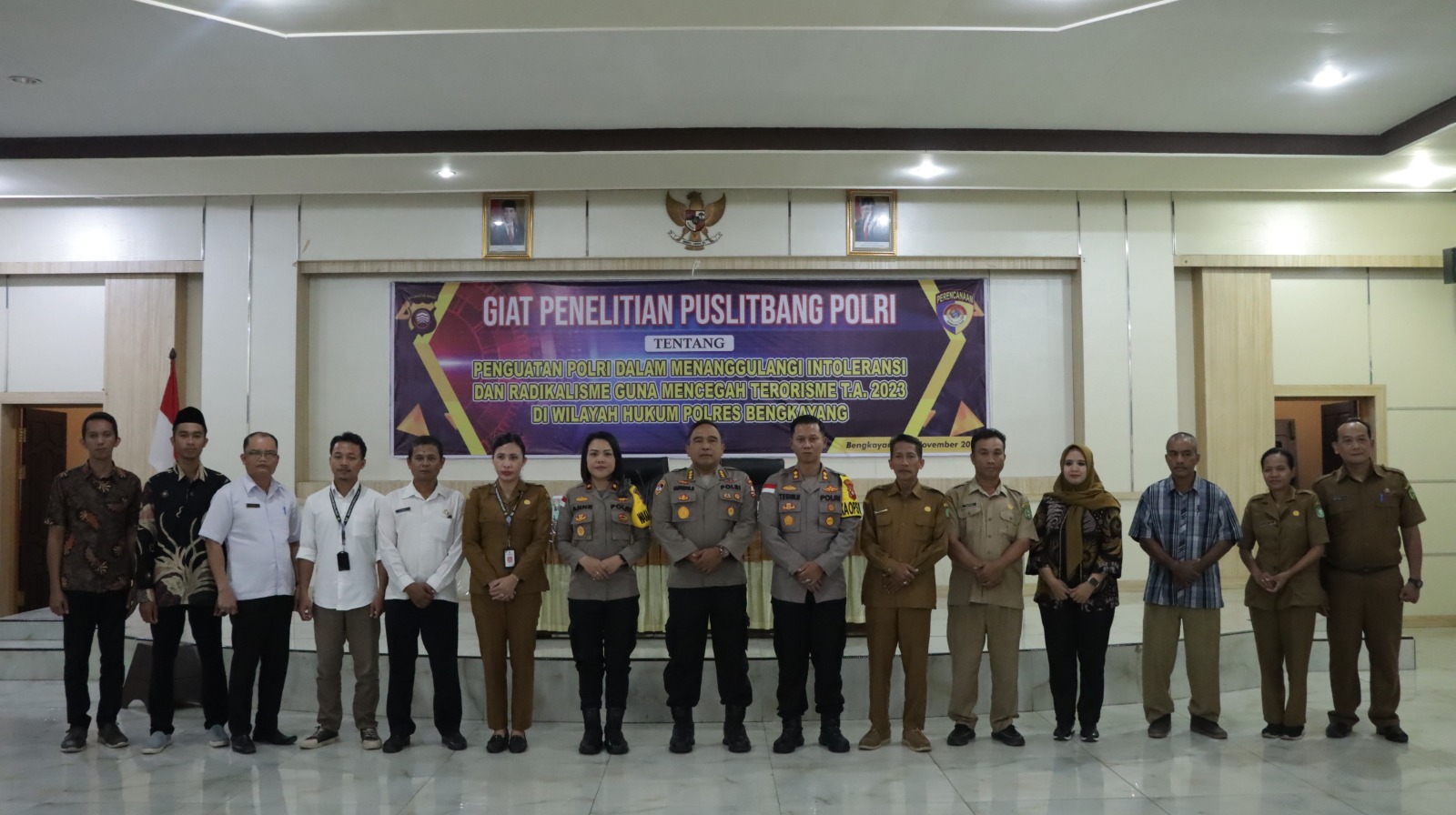 Tim Puslitbang Polri Lakukan Penelitian di Polres Bengkayang, Ini Tujuannya