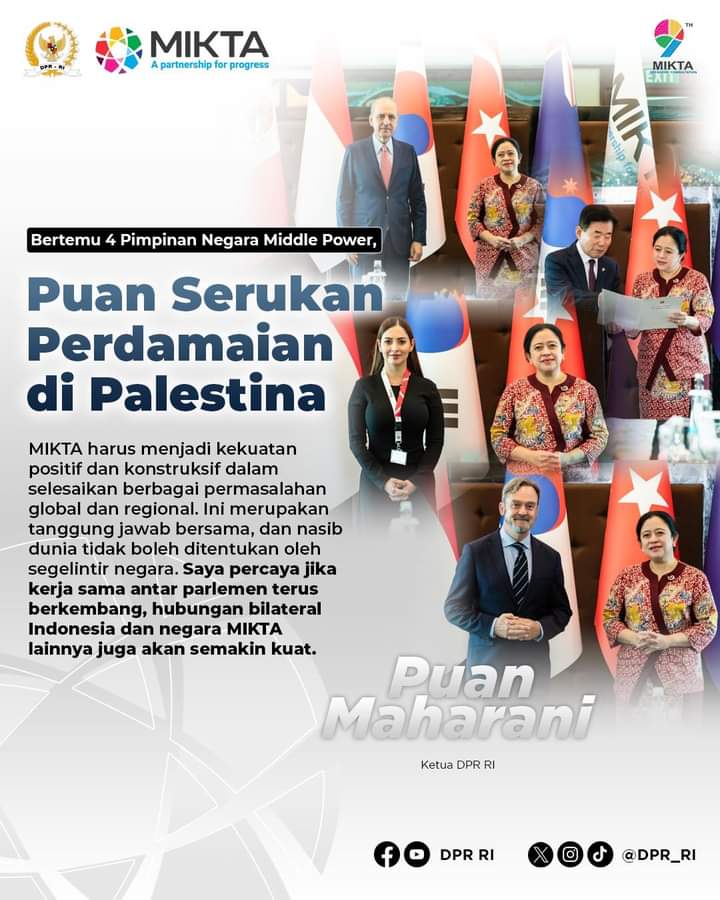 Ketua DPR RI Puan Maharani Menggelar Pertemuaan Bilateral Dengan Parlemen Negara   