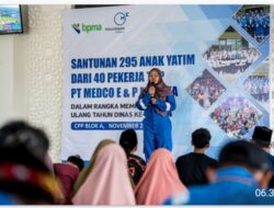 PEKERJA MEDCO E&P MALAKA BERIKAN PAKET SANTUNAN BAGI 295 ANAK YATIM