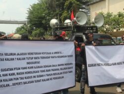 Ex Karyawan KSP Indosurya Gelar Aksi Tuntut Hak Mereka Di Bayar