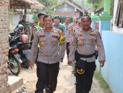 Kapolres Lebak Cek Bantuan Sumur Bor Kapolda Banten di Mushola Nurul Hidayah Kp. Cidadap