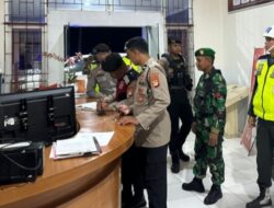 TNI-Polri Kabupaten Takalar Patroli Gabungan Jaga Kamtibmas Jelang Pemilu 2024