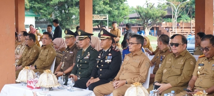 Wakapolres Gowa Hadiri Upacara Bela Negara ke-75 di Kabupaten Gowa