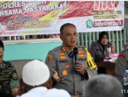 Jumat Curhat Bersama Kapolres Aceh Timur Upaya Cooling System Jelang Pemilu 2024