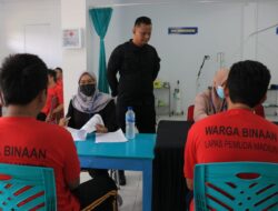 Skrinning Calon Peserta Program Rehabilitasi Sosial Napza untuk Warga Binaan Lapas Pemuda Madiun