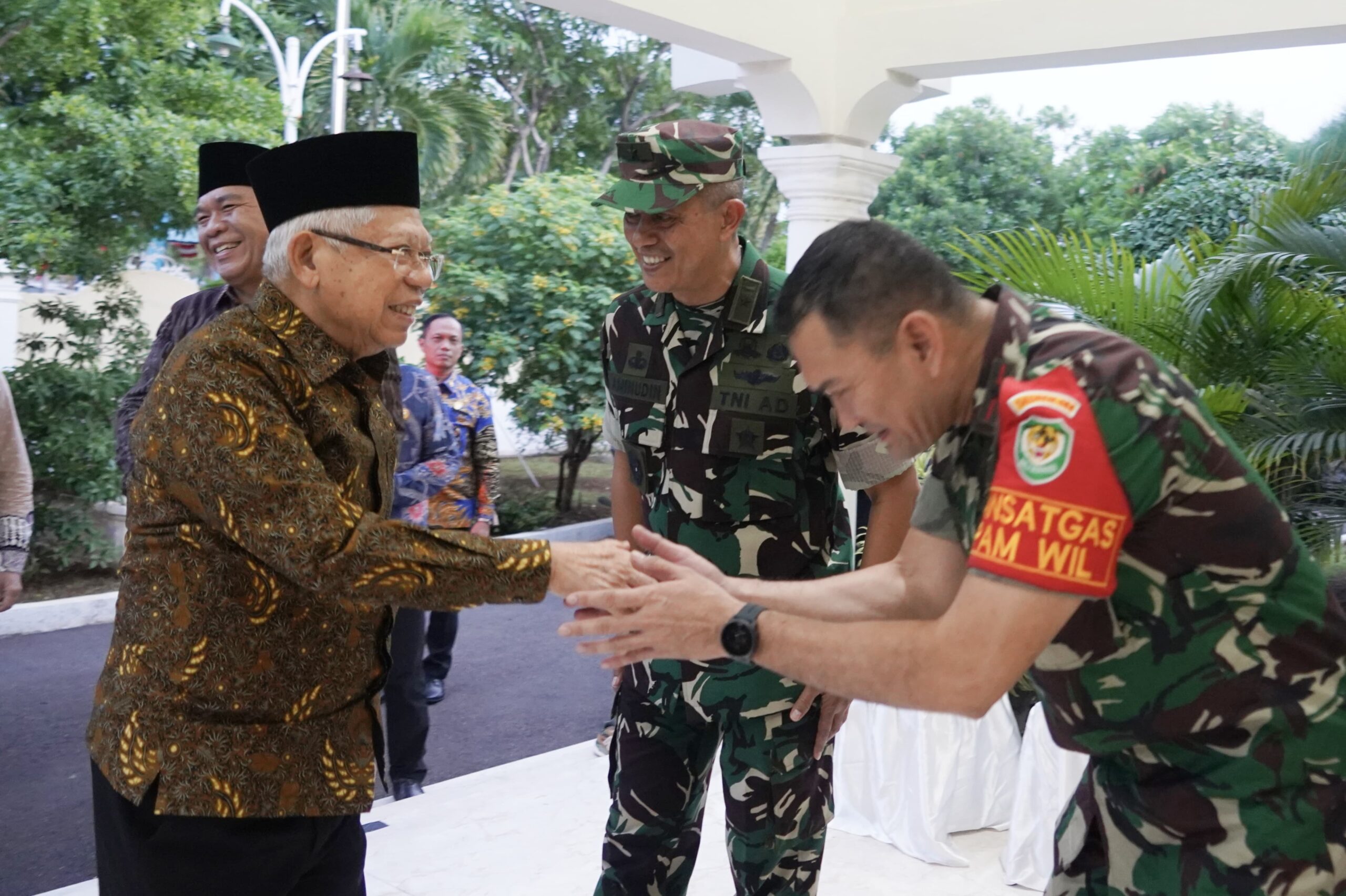 Korem 064/MY Siagakan 842 Personel Gabungan Selama Kunjungan Wapres Di Tanara