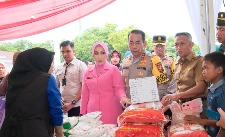 Kapolda Sulawesi Selatan Gelar Bakti Sosial, Bakti Kesehatan dan Pasar Murah.