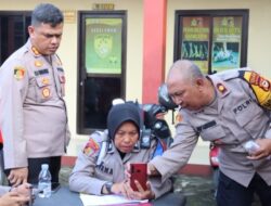 Kapolres Gowa Lakukan Tracking Kesehatan Personel dan Bhayangkari di Polsek/Polsubsektor Jajaran