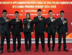 Pemilu Serentak 2024 KPU Kabupaten OKI, Menyarankan Datang ke TPS dan Gunakan Hak Pilih