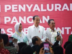 Kunjungan Presiden Republik Indonesia Joko Widodo Dalam Rangka Inspeksi Di Gudang Bulog Cibitung Jl. Imam Bonjol Sukadanu Cikarang Barat