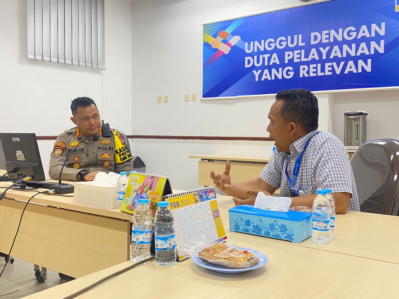 DIRPAMOBVIT POLDA KEPRI LAKSANAKAN KEGIATAN SOSIALISASI DAN PATROLI UNTUK PEMELIHARAAN KAMTIBMAS DI PT. INDOMARCO BATAM