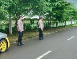 Polsek Mapsu Antisipasi Balap Liar Terjadi Dengan Rutin Patroli Sore