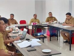 Kepala Diskominfo Kab. Aceh Timur mengikuti Kegiatan penetapan perjanjian kinerja dan sasaran kinerja pegawai