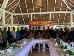 jum’at Curhat Kapolres Bintan di Gunung Kijang, Masyarakat Pertanyakan Prosedur Menjadi Polisi, Ini Jawab Kapolres Bintan.