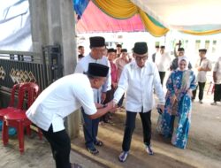 Dalam Rangka Safari Ramadhan Bupati Way Kanan Kunjungi Masjid Nurul Iman