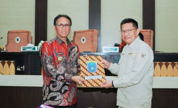 DPRD Kabupaten OKI Rapat Paripurna Dalam Penyampaian Laporan Pertanggung Jawaban LKPJ TA. 2023