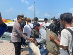 Terima Kasih Pak Kapolres Bintan Yang Berikan Tiket Gratis Untuk Pemudik.