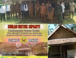 Forwatu Banten Apresiasi Aksi Cepat Tanggapan Baznas dan Kabag Kesra