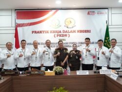 KAJATI KEPRI BESERTA JAJARANTERIMA KUNJUNGAN TIM PKDN SESPIMTI POLRI DIKREG KE-33 TA 2024