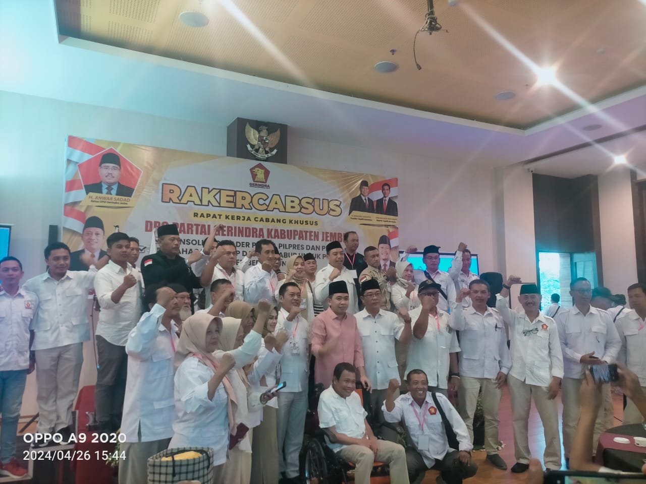 DPC Partai Gerindra Jember, Gelar Rakercabsus, Rekomendasi Gus Fawait Menjadi Calon Bupati Jember 2024-2029