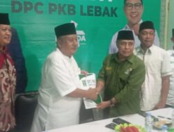 H. Akhmad Jajuli Hari Ini Daftar Bakal Calon Bupati Lebak Periode 2025-2030