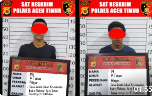 Dua dari Tiga Pelaku Pengeroyokan di Indra Makmur Menyerahkan Diri ke Polres Aceh Timur