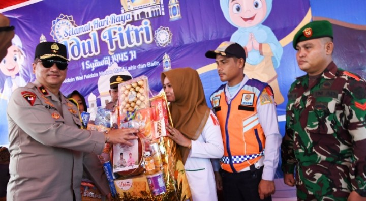 Wakapolda Aceh Tinjau Kesiapan Pos Pelayanan Operasi Ketupat Seulawah 2024 Polres Aceh Timur