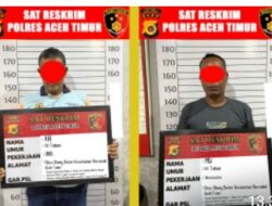 Lagi – Lagi, Satreskrim Polres Aceh Timur Bersama Polsek Peureulak Kota Ungkap Dua Pelaku Tindak Pidana Judi Online