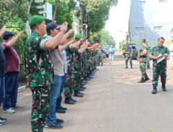 KODIM 0505/JT TERIMA KUNJUNGAN KERJA TIM WASRIK ITJEN TNI