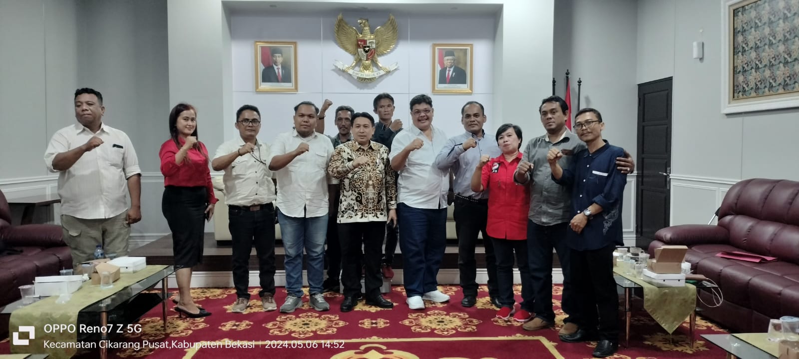 Silahturahmi AWIBB Kepada BN Holik Ketua DPRD Kabupaten Bekasi
