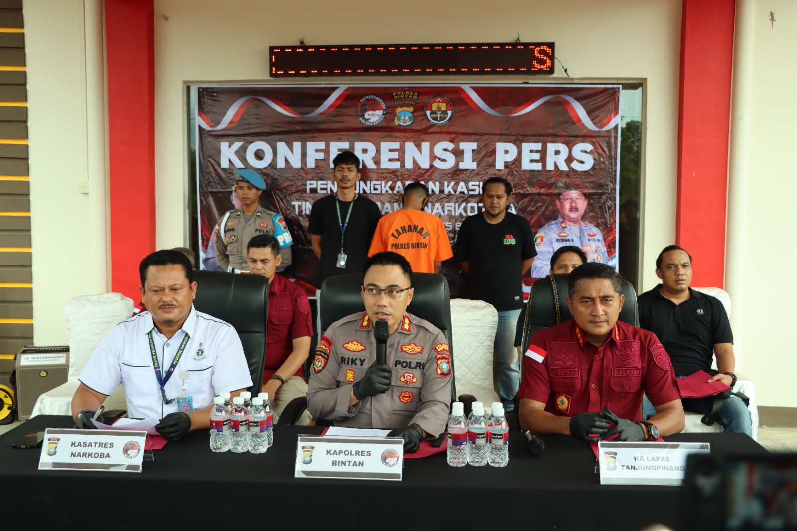 Satres Narkoba Polres Bintan Kembali Tangkap Pengedar Sabu.