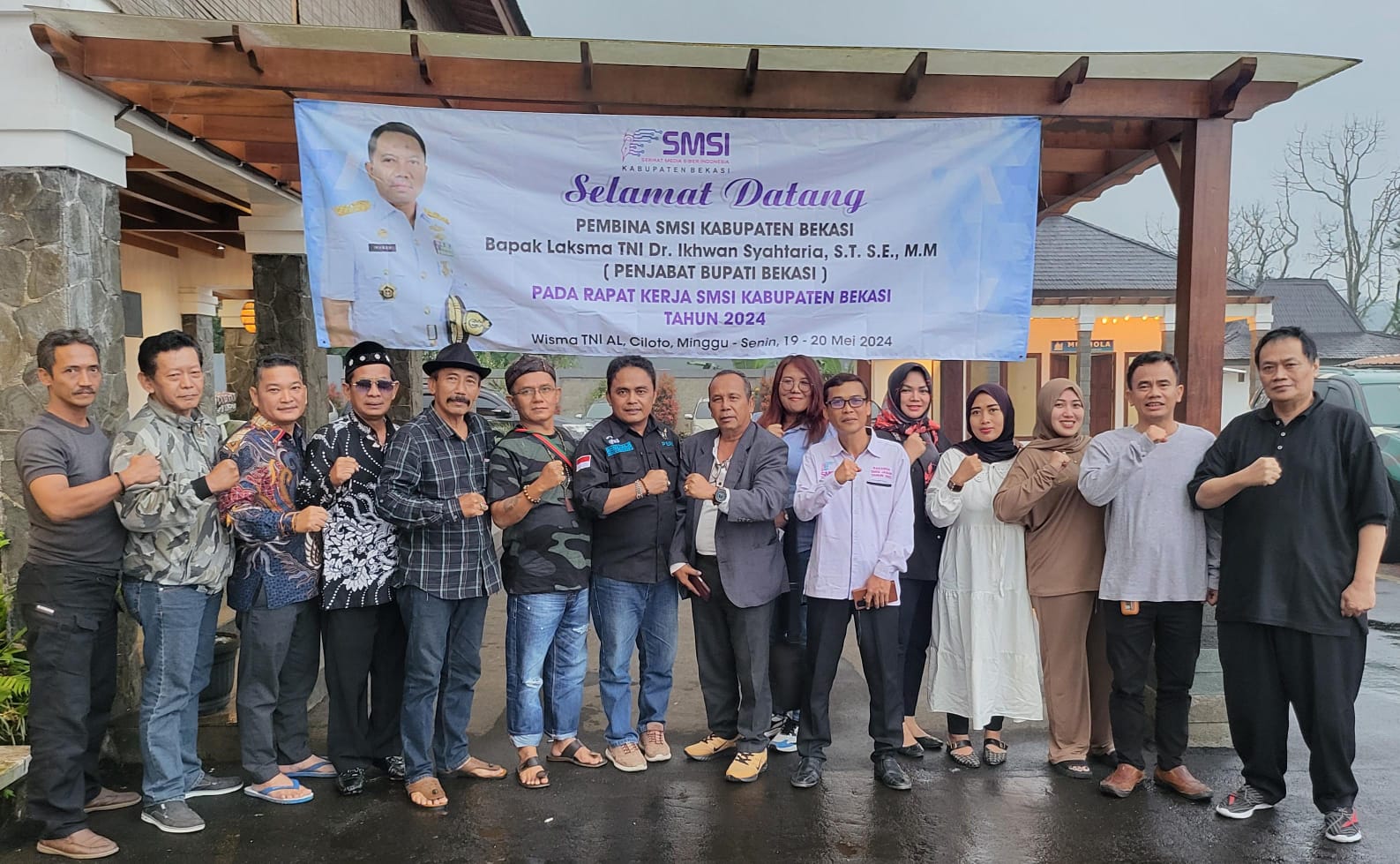 Gelar Raker, SMSI Kabupaten Bekasi Mantapkan Program Kerja Di 2024-2025