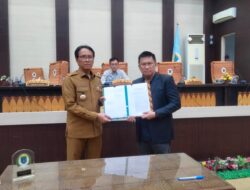 Rapat Paripurna XI DPRD OKI Pembahasan Penetapan Raperda Inisiatif DPRD OKI TA 2024