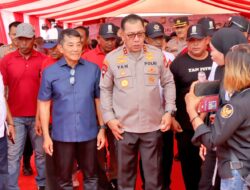 Kapolda Kepri Resmikan Pembangunan Markas Kepolisan Terpadu Dan Polsubsektor Galang Batang.