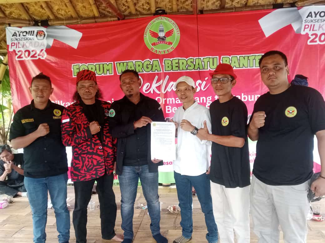 Deklarasi Forwatu Banten Dalam Menciptakan Pilkada Damai 2024