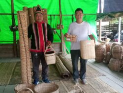 Bidai Bide Hasil Seni Karya Tradisional Masyarakat Bidayuh Kalimantan.