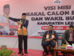 Pemaparan Visi Misi, Bacabup Sanuji Pentamerta di Kantor PKS Ini Penyampeannya