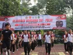 Jelang HUT Bhayangkara ke-78, Polres Lebak Gelar Olahraga Bersama TNI-POLRI dan Forkopimda Lebak