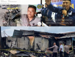 Ketum IWO Indonesia Desak Polda Sumut Usut Tuntas Kebakaran Peristiwa Kebakaran Di Tanah Karo