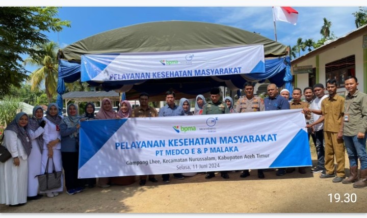 Medco E&P dan BPMA Gelar Pelayanan Kesehatan Gratis untuk Ibu, Anak, dan Lansia di Aceh Timur