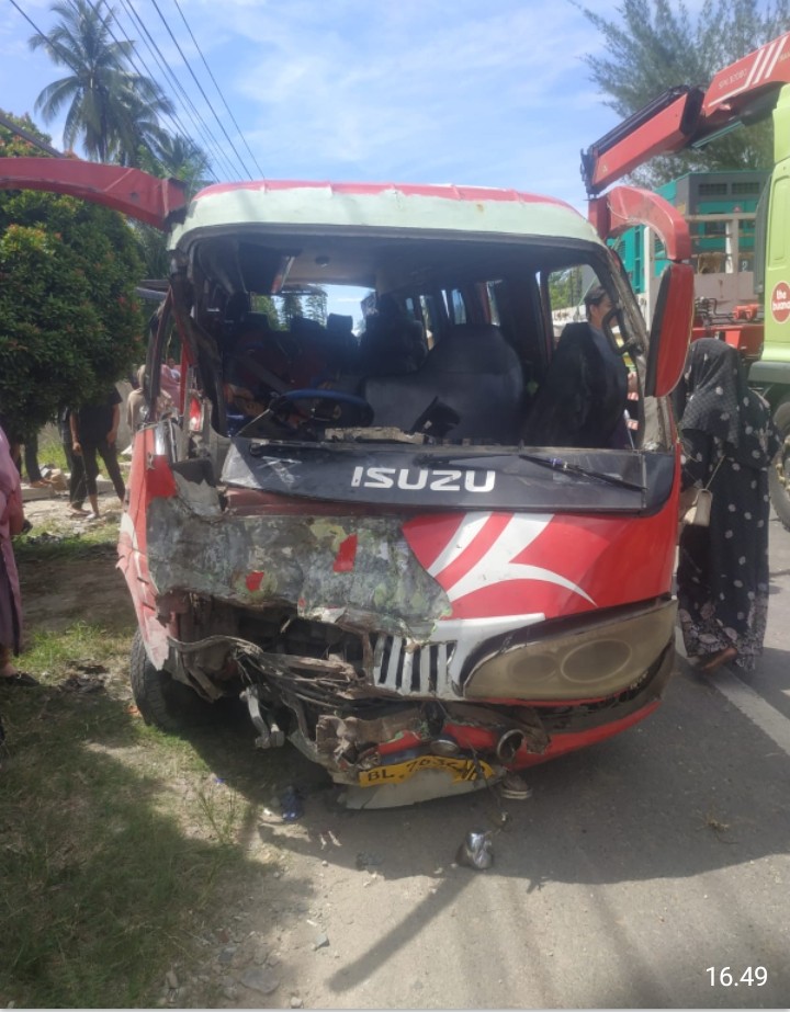 Kasat Lantas Polres Aceh Timur Antar Jenazah Korban Kecelakaan di Peudawa ke Rumah Duka