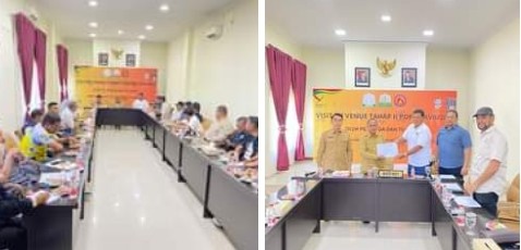 VISITASI VENUE TAHAP II POPDA XVII 2024 DI KABUPATEN ACEH TIMUR