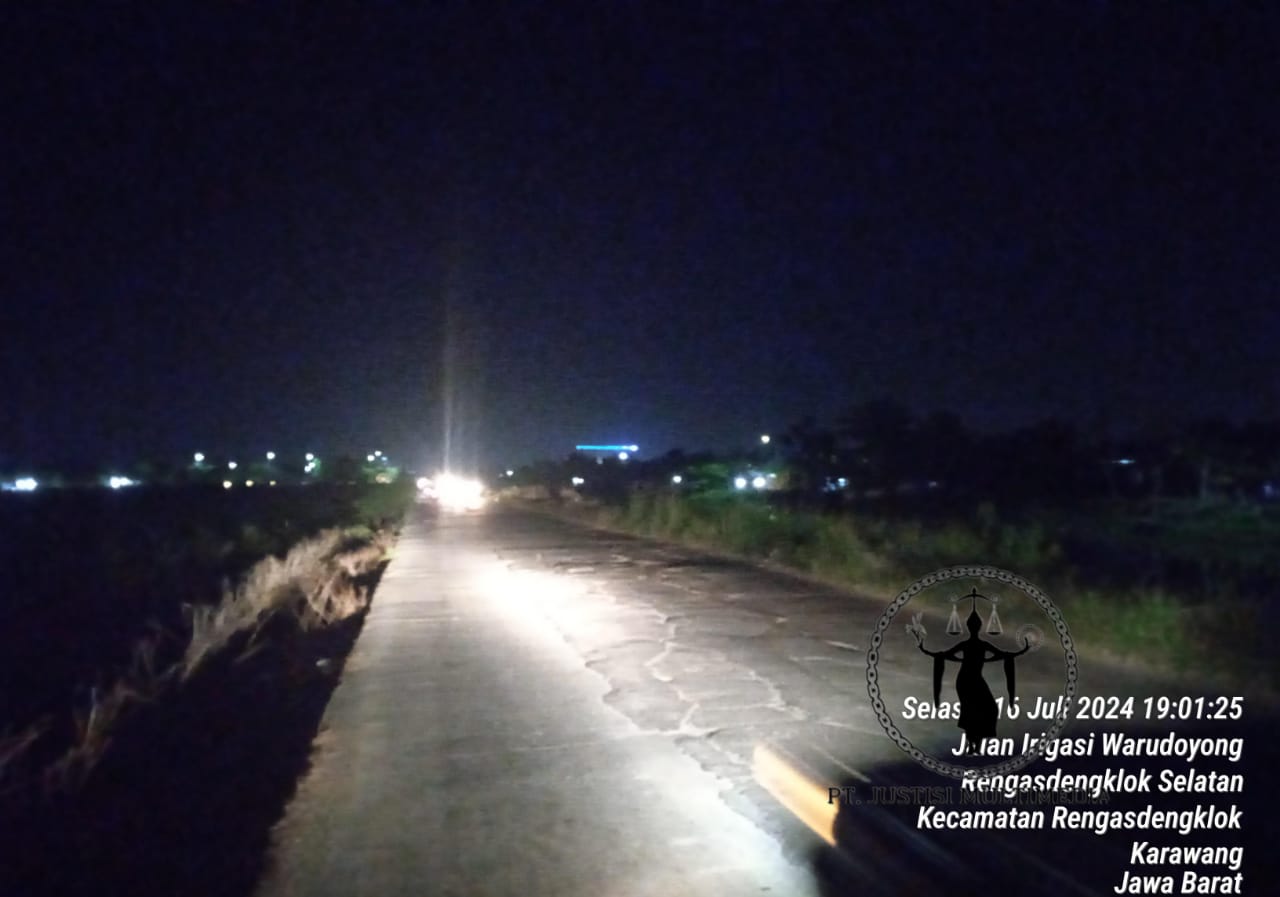 Ketua DPC AWIBB Karawang Angkat Bicara Terkait Jalan Rusak Dan Minimnya Lampu Penerangan Di Rengasdengklok Selatan