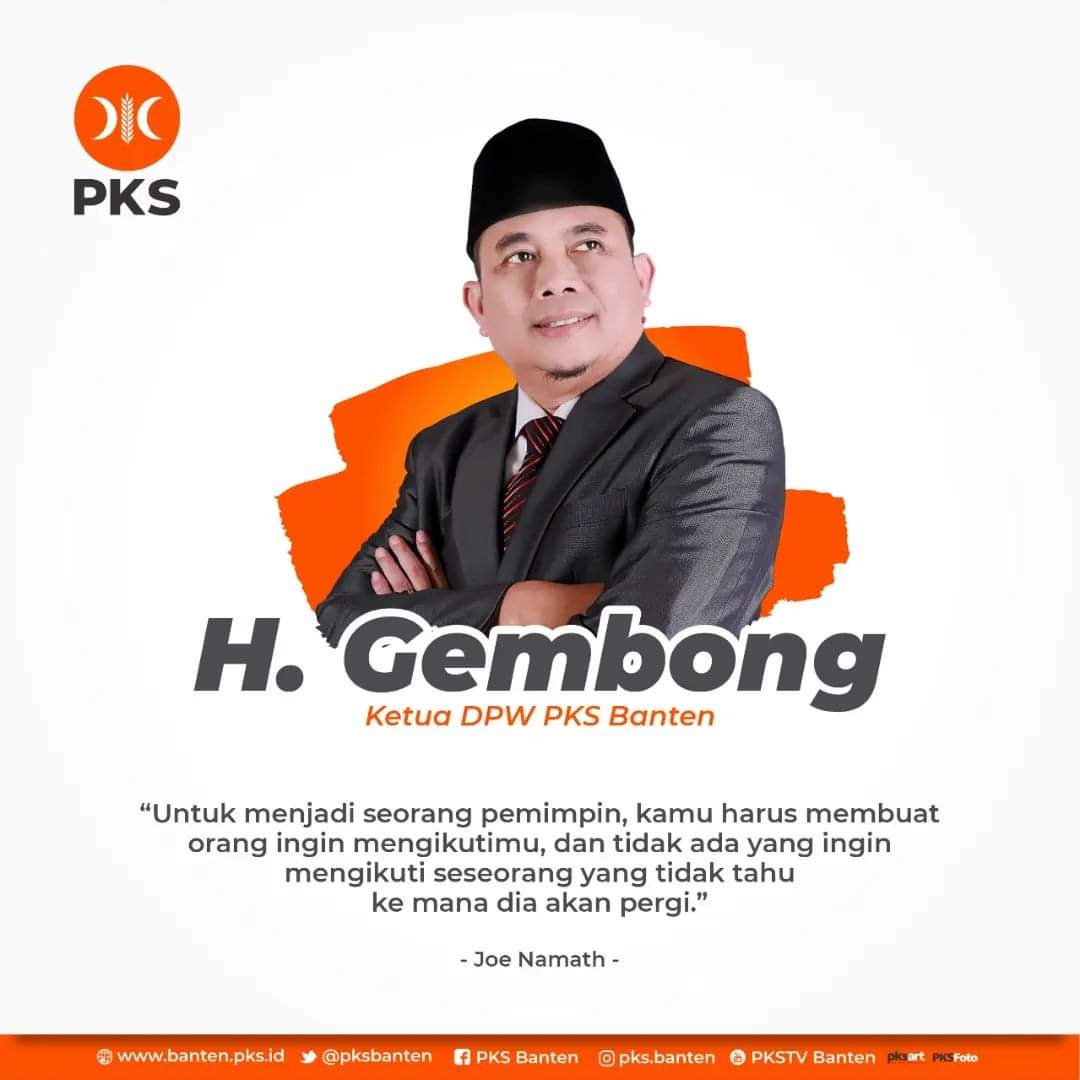 King Maker itu Bernama Gembong: Kata Ketua Arwan