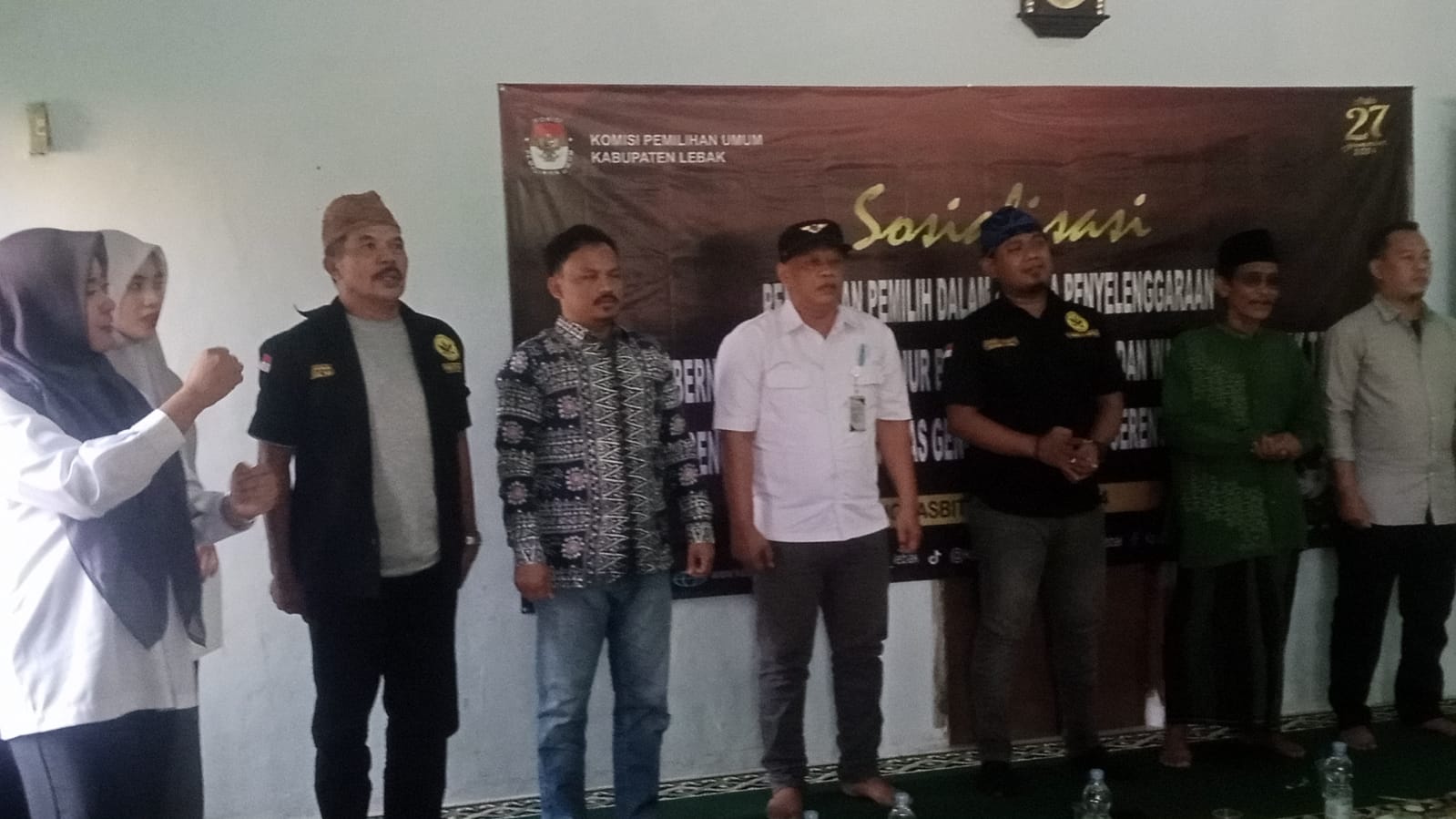 Usung Tema SINERGITAS GEN-Z DALAM PILKADA SERENTAK TAHUN 2024. KPU Lebak Gandeng Forwatu Banten Lakukan Sosialisasi