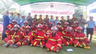 Sampoerna Agro Lakukan Sosialisasi Kesiapan Karhutlabun dI Kebun Tanjung Sari