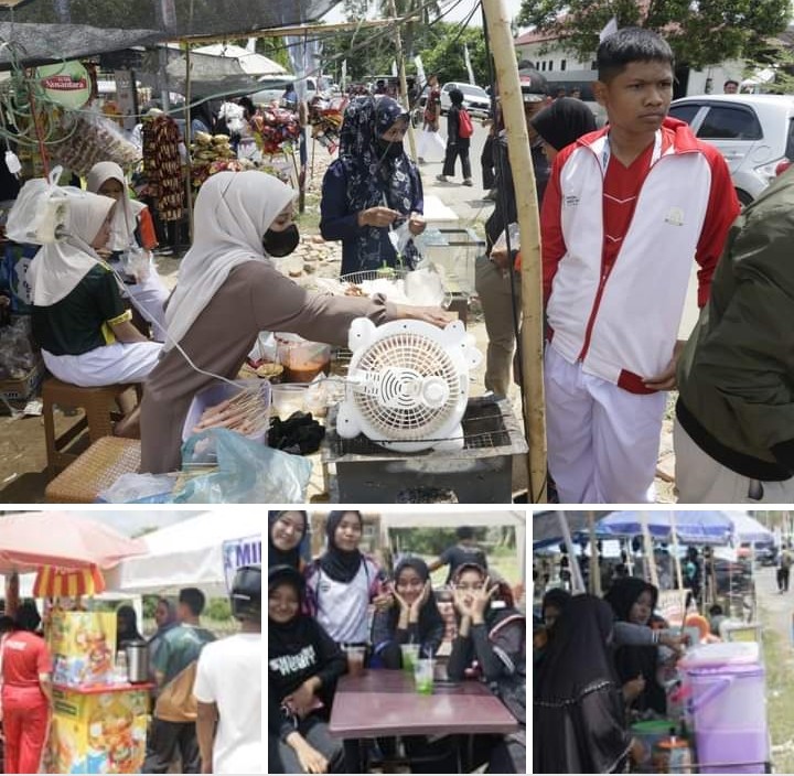 Imbas Popda , Pedagang Kuliner Raup Untung Banyak